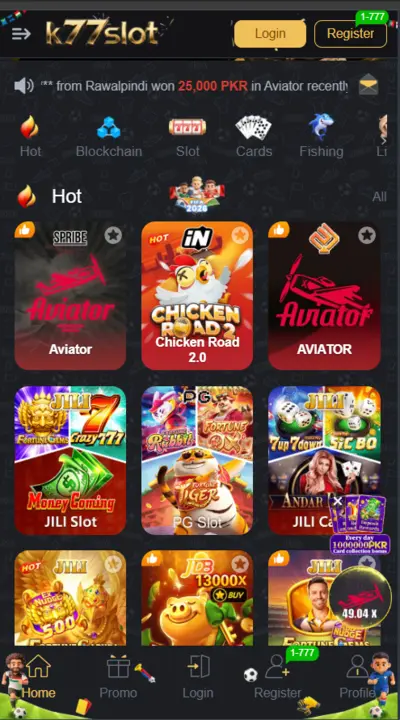 K77 Slot Game