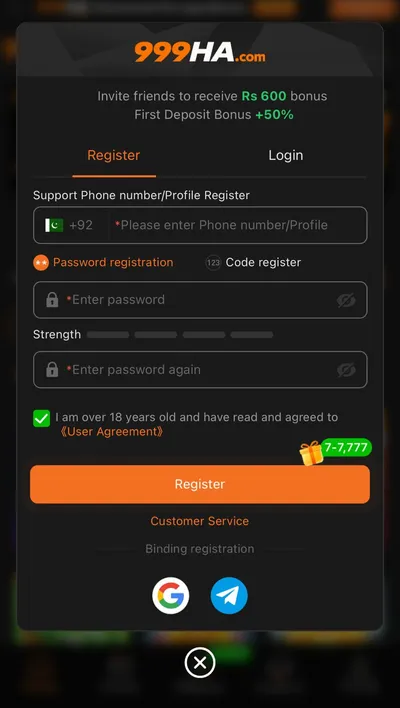 999HA Register