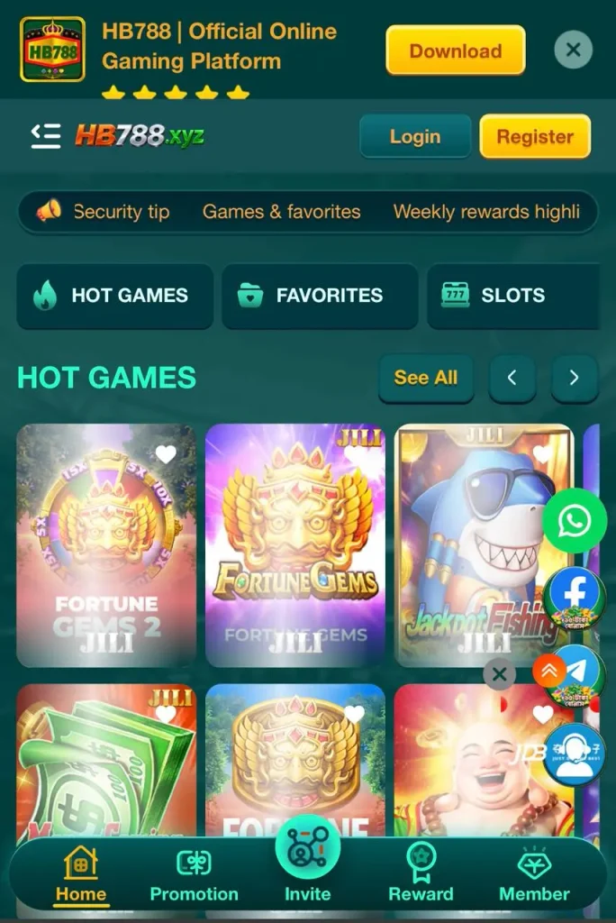 hb788 game
